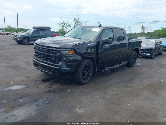 1GCPDBEK8NZ609610 Chevrolet Silverado 1500 4wd  Short Bed Custom
