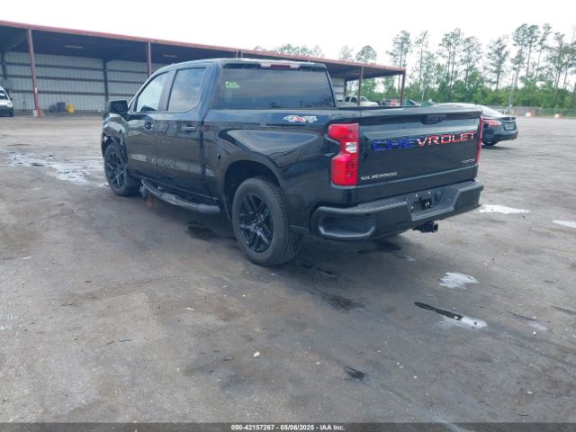1GCPDBEK8NZ609610 Chevrolet Silverado 1500 4wd  Short Bed Custom