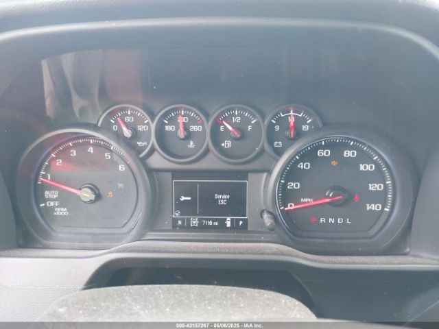 1GCPDBEK8NZ609610 Chevrolet Silverado 1500 4wd  Short Bed Custom