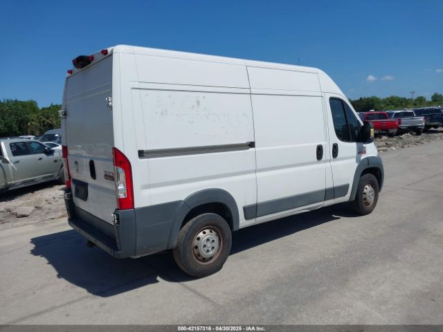 3C6TRVCG4JE131490 RAM Promaster 2500 High Roof 136 Wb