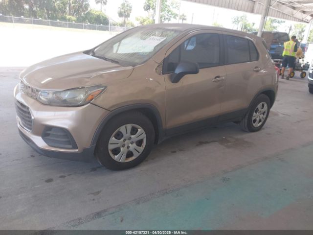3GNCJKSB7JL340536 Chevrolet TRAX LS