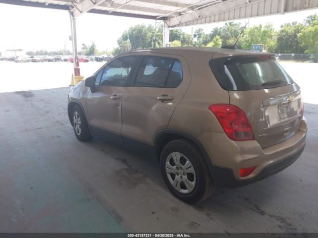 3GNCJKSB7JL340536 Chevrolet TRAX LS