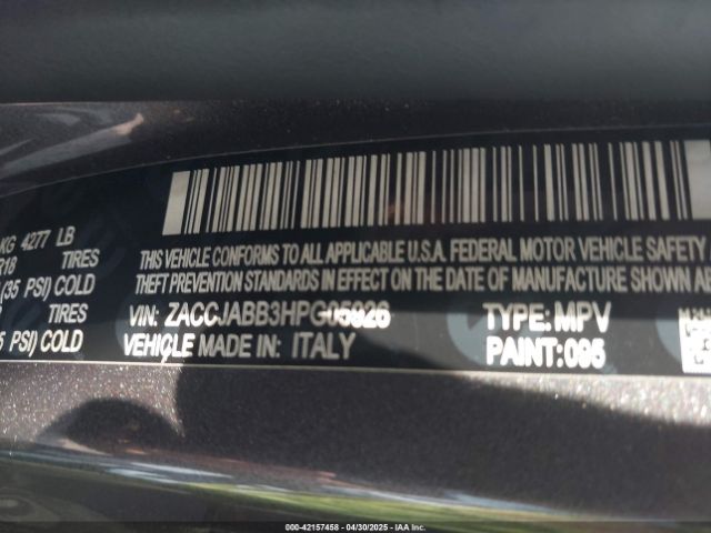 2017 JEEP RENEGADE ZACCJABB3HPG05926 Photo 8