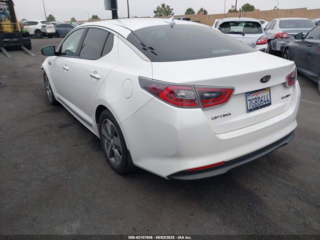 KNAGN4AD1E5065133 KIA Optima Hybrid Ex