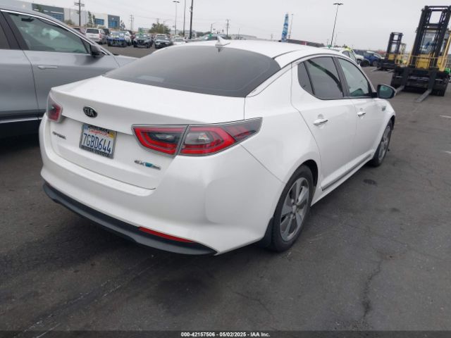 KNAGN4AD1E5065133 KIA Optima Hybrid Ex