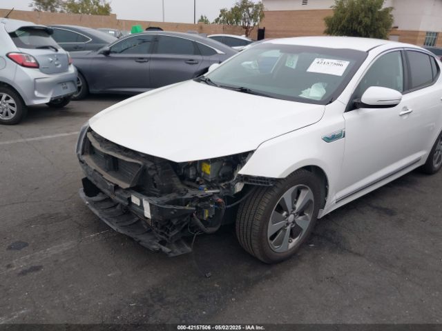 KNAGN4AD1E5065133 KIA Optima Hybrid Ex