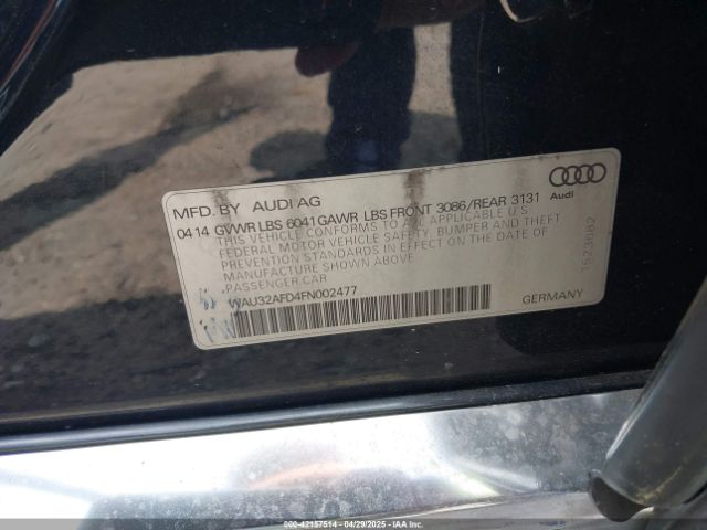 WAU32AFD4FN002477 Audi A8 L 4.0t