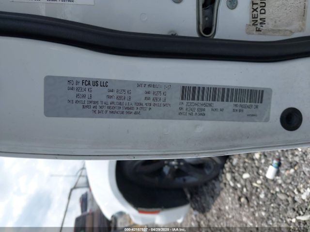 2C3CDXHG1HH562061 Dodge Charger Sxt Rwd