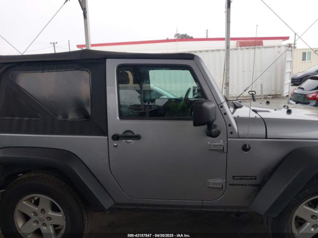 1C4AJWAG9JL924601 Jeep Wrangler Jk Sport S 4x4
