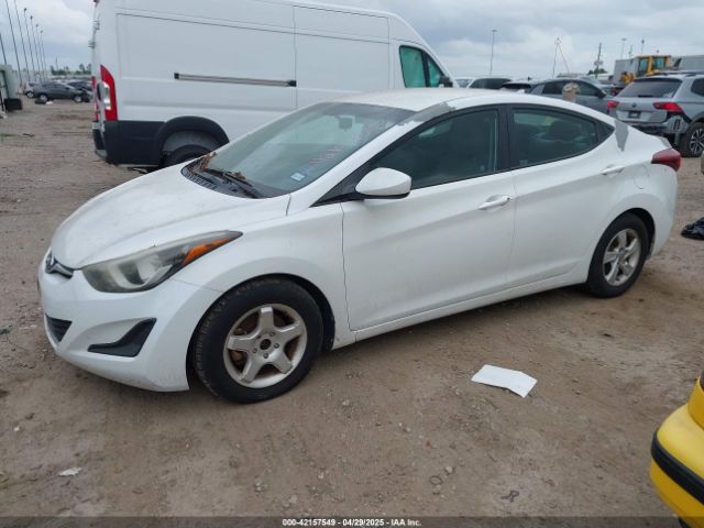 5NPDH4AE1FH637065 Hyundai ELANTRA SE