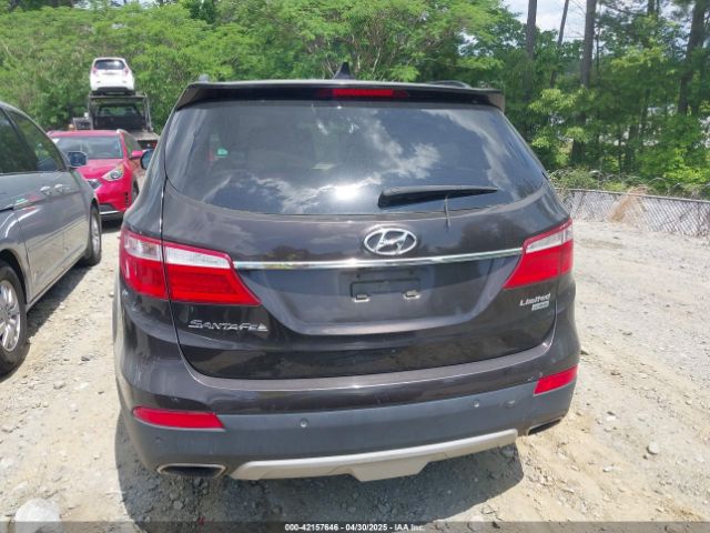 KM8SR4HF1GU140233 Hyundai Santa Fe Limited