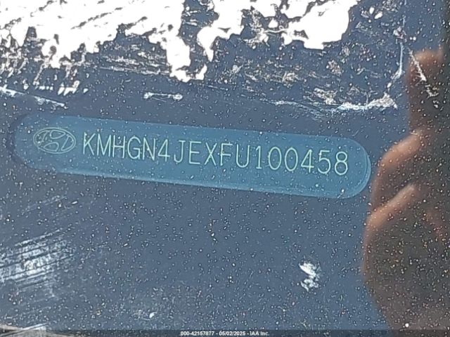 KMHGN4JEXFU100458 Hyundai Genesis 3.8