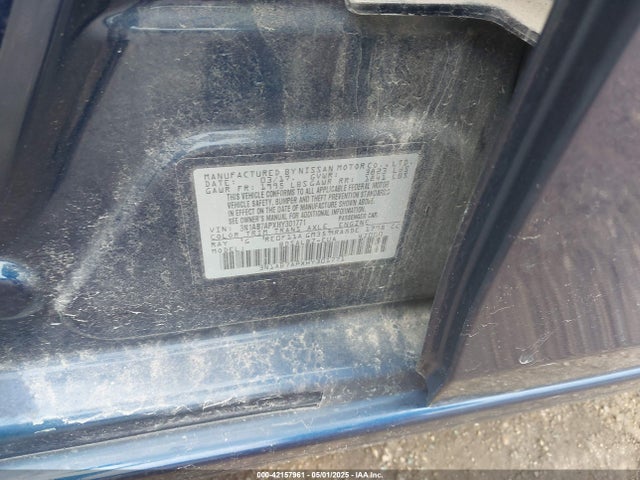 3N1AB7APXHY301771 Nissan SENTRA S