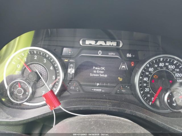 1C6SRFFPXSN581512 RAM 1500 Big Horn  4x4 5'7 Box