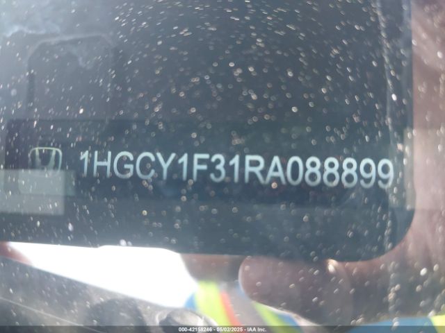 1HGCY1F31RA088899 Honda ACCORD EX