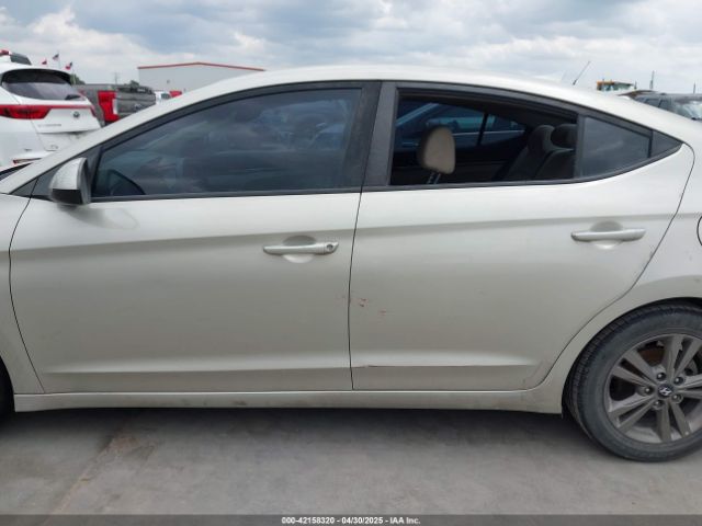 5NPD84LF4JH358837 Hyundai ELANTRA SEL