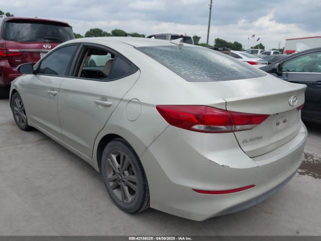 5NPD84LF4JH358837 Hyundai ELANTRA SEL