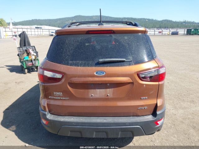 MAJ6P1CLXJC171930 Ford Ecosport Ses