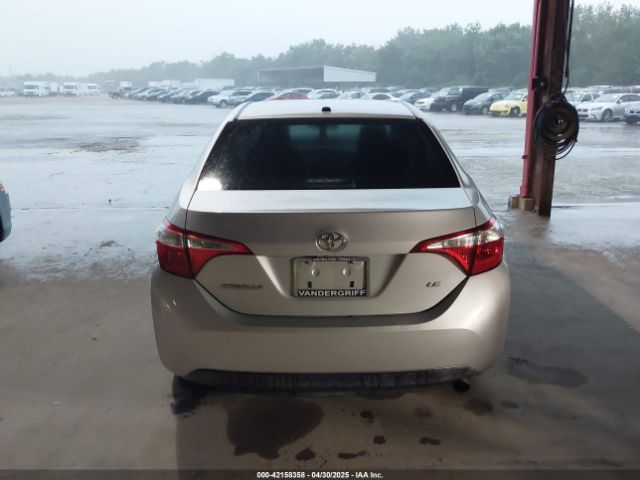 5YFBURHE6EP030313 Toyota Corolla Le Premium
