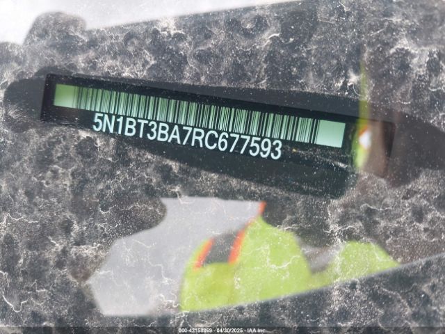 5N1BT3BA7RC677593 Nissan Rogue Sv Fwd