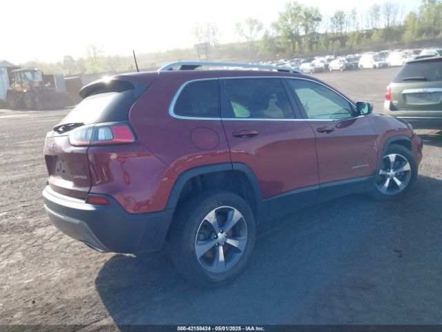 1C4PJMDN0KD299607 Jeep Cherokee Limited 4x4