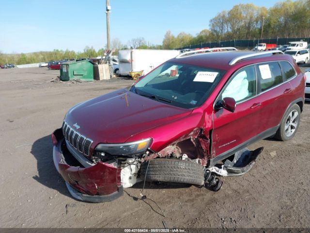 1C4PJMDN0KD299607 Jeep Cherokee Limited 4x4