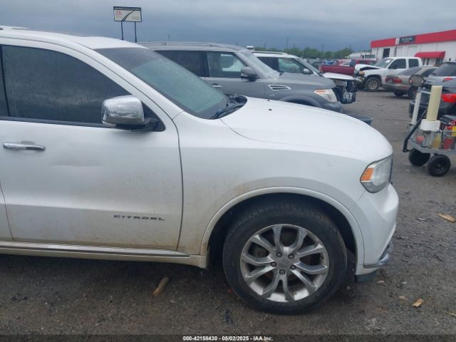 1C4RDJEG6GC371809 Dodge Durango Citadel