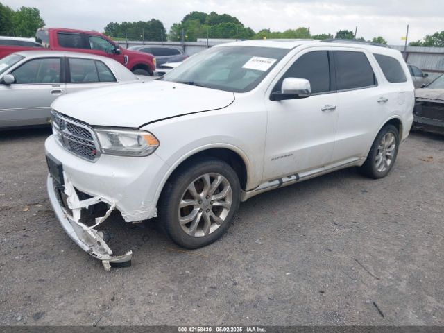 1C4RDJEG6GC371809 Dodge Durango Citadel