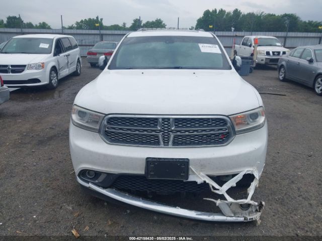 1C4RDJEG6GC371809 Dodge Durango Citadel