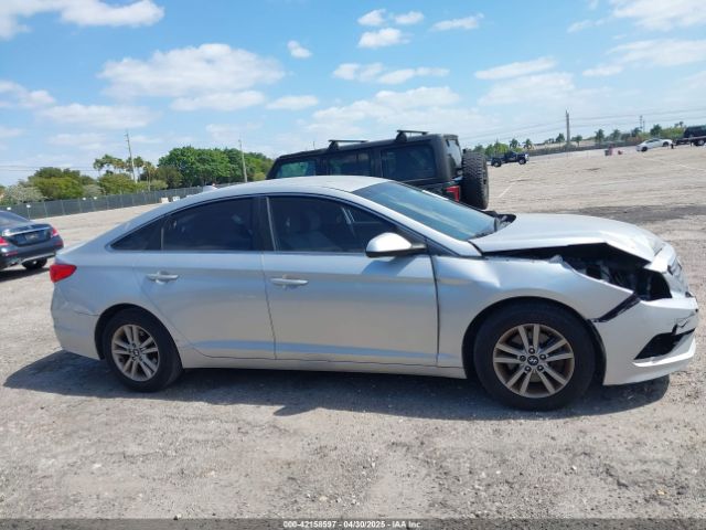 5NPE24AF8GH260296 Hyundai SONATA SE