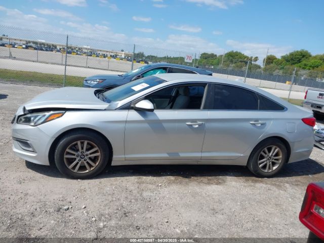 5NPE24AF8GH260296 Hyundai SONATA SE
