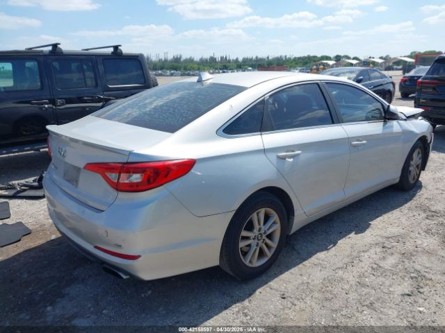 5NPE24AF8GH260296 Hyundai SONATA SE