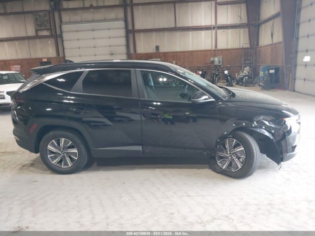 KM8JBCA1XNU065831 Hyundai Tucson Hybrid Blue