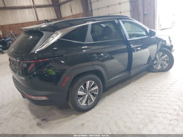 KM8JBCA1XNU065831 Hyundai Tucson Hybrid Blue