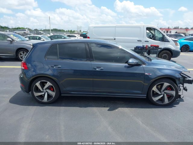 3VW447AUXJM263625 Volkswagen Golf Gti 2.0t Autobahn/2.0t S/2.0t Se