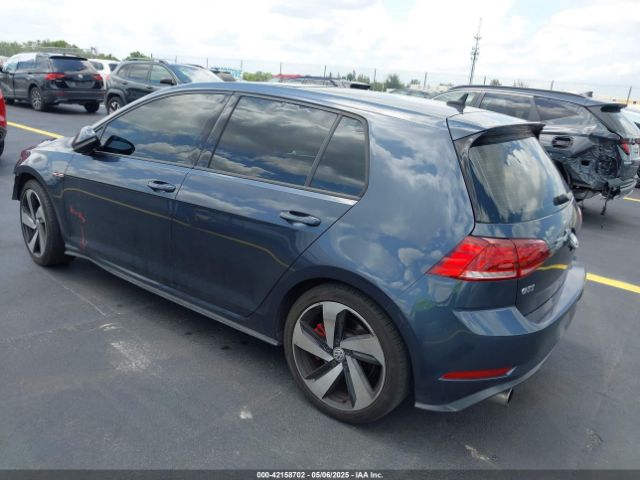 3VW447AUXJM263625 Volkswagen Golf Gti 2.0t Autobahn/2.0t S/2.0t Se