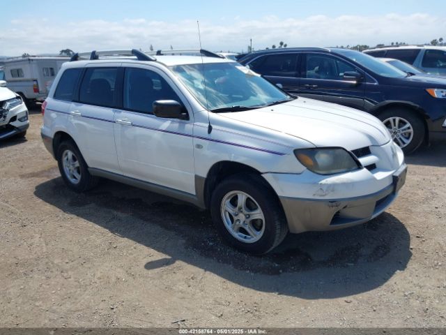 2003 MITSUBISHI OUTLANDER JA4LX31G43U106626