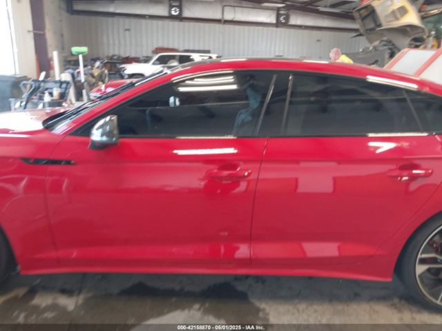 WAUB4DF52PA063481 Audi S5 Sportback Prestige Tfsi Quattro Tiptronic