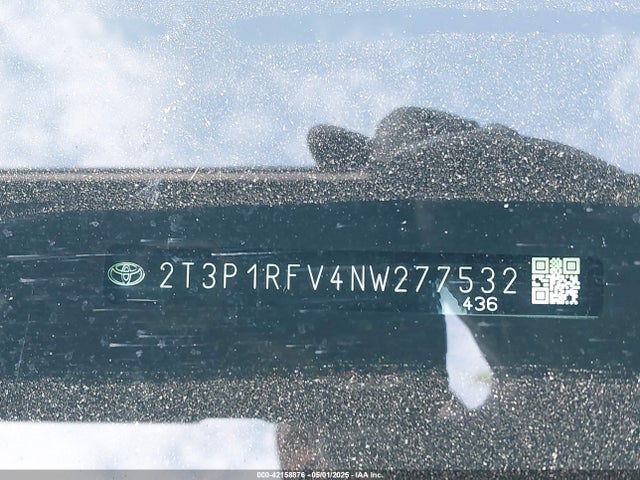 2T3P1RFV4NW277532 Toyota Rav4 Xle