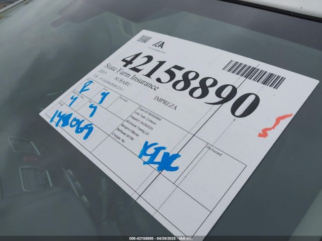 JF1GJAS62FH012511 Subaru Impreza 2.0i Limited
