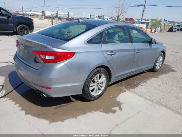 5NPE24AF4FH025196 Hyundai SONATA SE