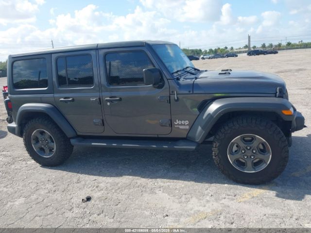 1C4HJXDN9KW636592 Jeep Wrangler Unlimited Sport S 4x4
