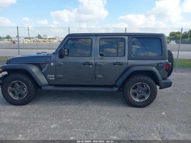 1C4HJXDN9KW636592 Jeep Wrangler Unlimited Sport S 4x4