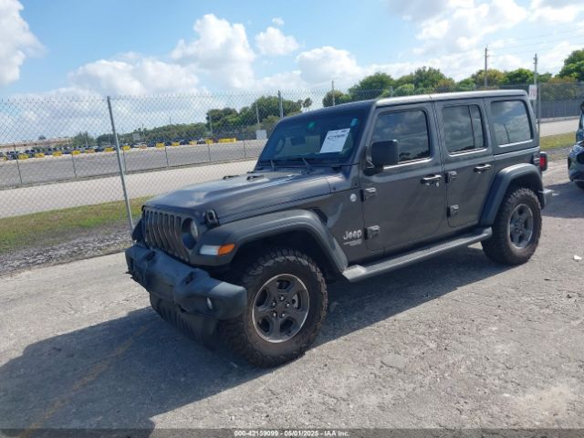 1C4HJXDN9KW636592 Jeep Wrangler Unlimited Sport S 4x4