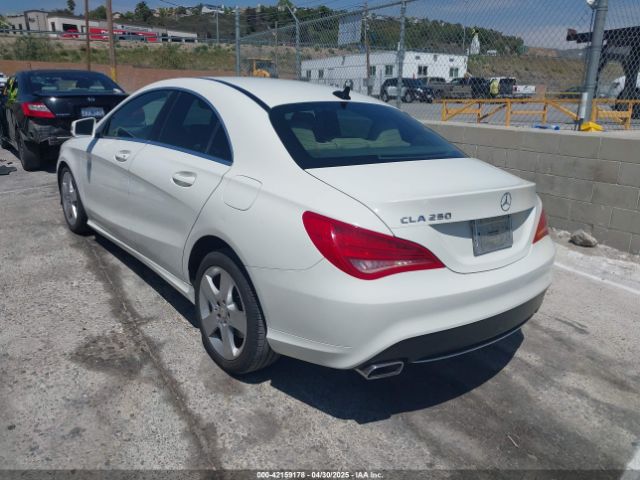 WDDSJ4EBXFN162498 Mercedes-Benz CLA 250
