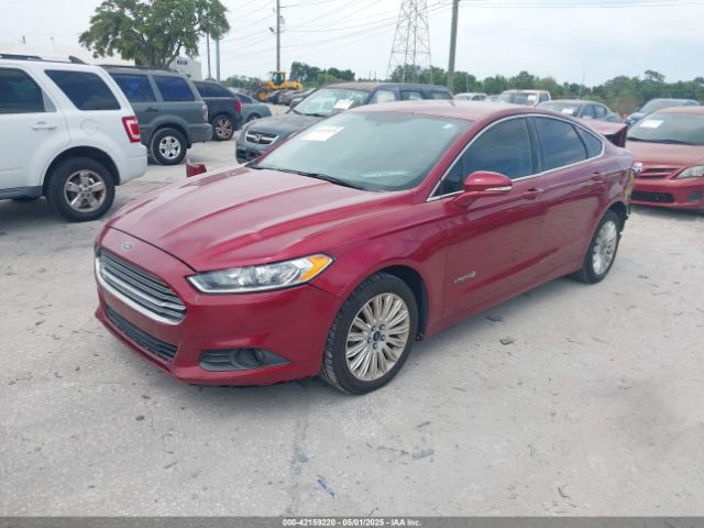 3FA6P0LU4ER252075 Ford Fusion Hybrid Se