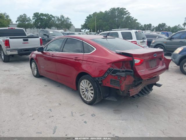 3FA6P0LU4ER252075 Ford Fusion Hybrid Se