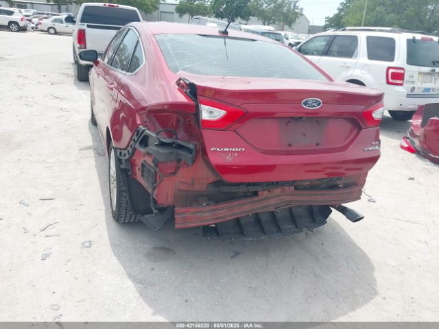 3FA6P0LU4ER252075 Ford Fusion Hybrid Se