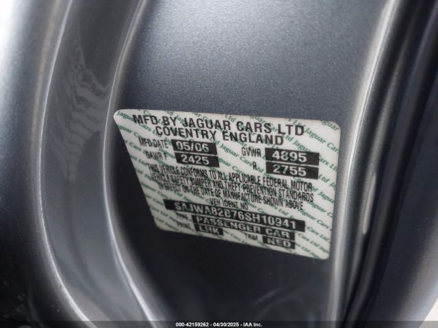 2006 JAGUAR XJ SAJWA82B76SH10941 Photo 8