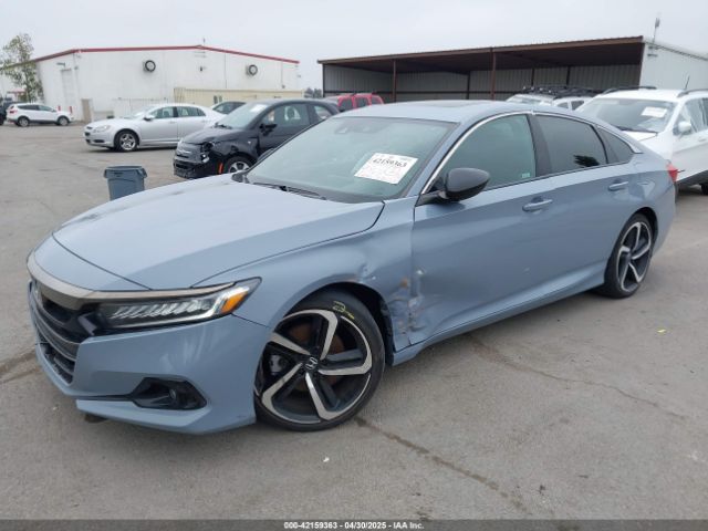1HGCV2F32NA004761 Honda Accord Sport 2.0t